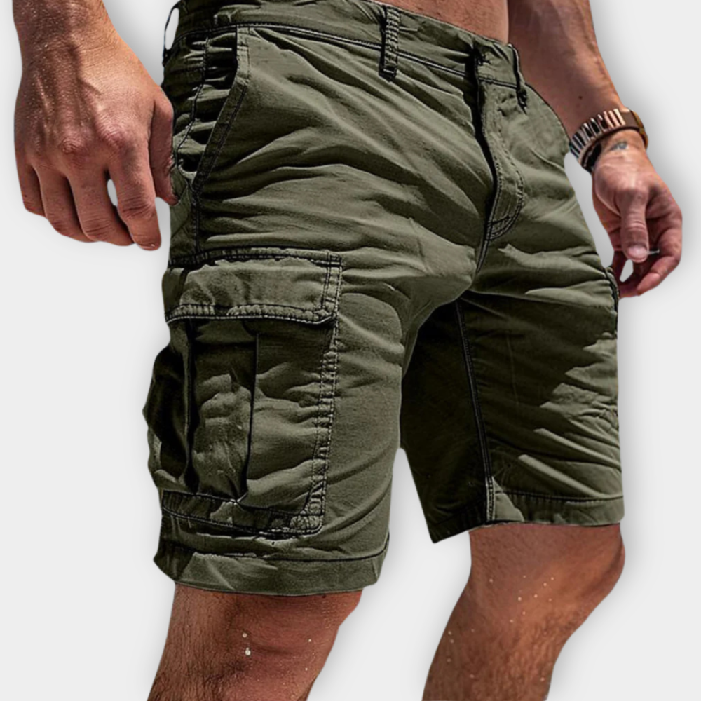 Tharnulf – Cargo Shorts Featuring Flap Pockets