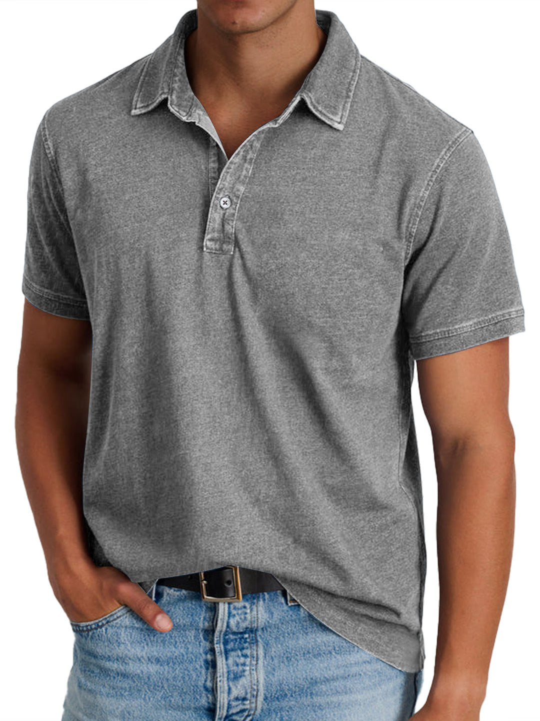 Ewaldar – Classic Button-Up Vintage Polo