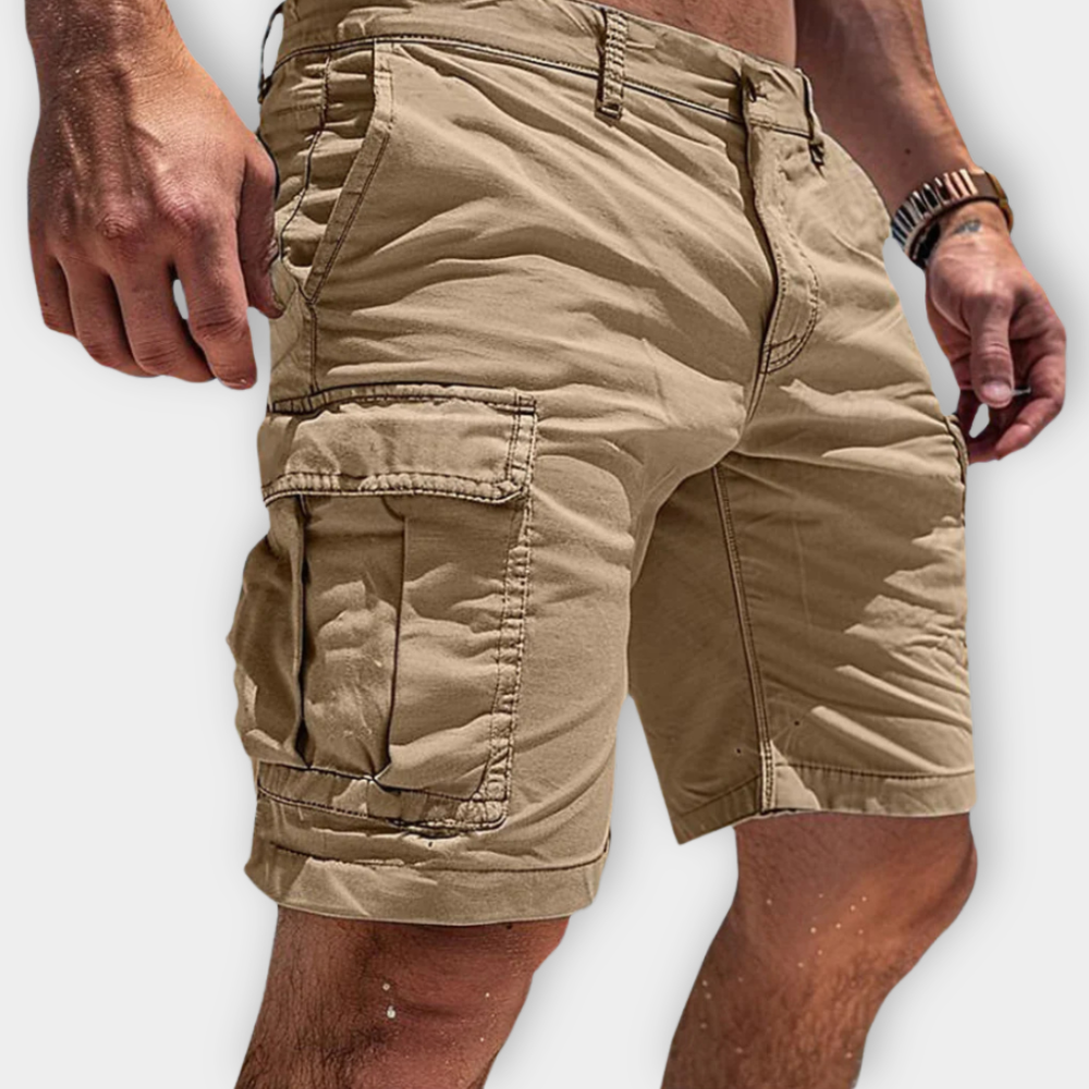 Tharnulf – Cargo Shorts Featuring Flap Pockets
