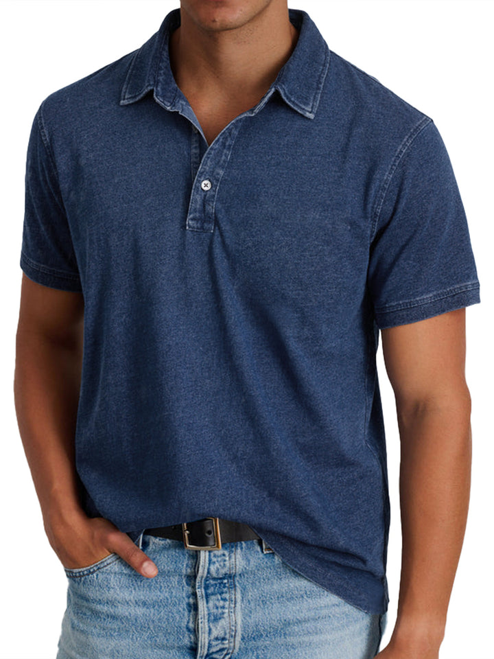 Ewaldar – Classic Button-Up Vintage Polo
