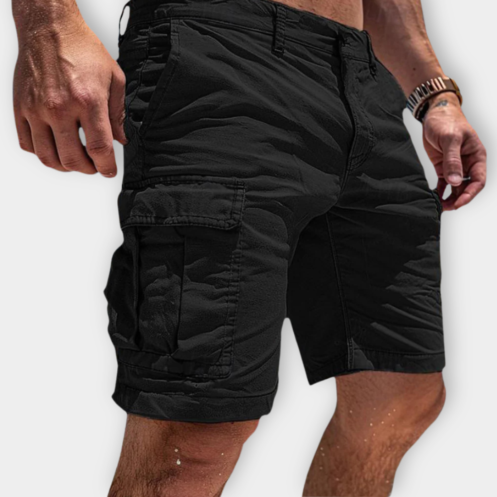 Tharnulf – Cargo Shorts Featuring Flap Pockets