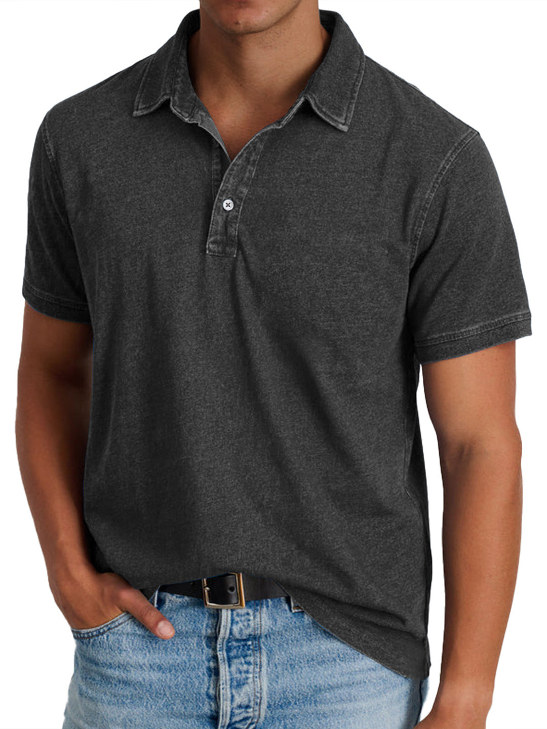 Ewaldar – Classic Button-Up Vintage Polo
