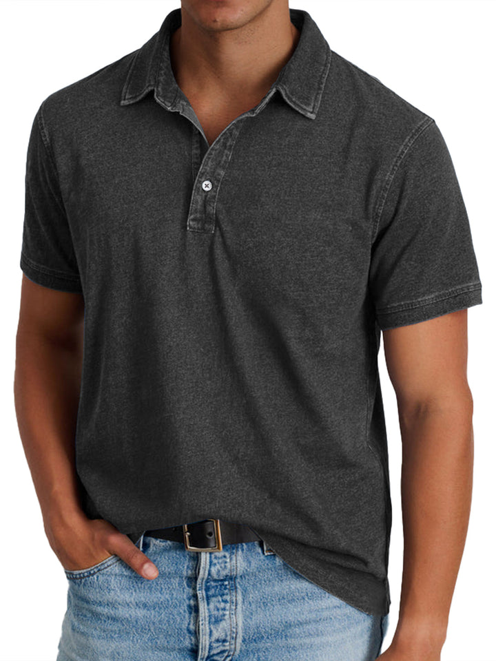 Ewaldar – Classic Button-Up Vintage Polo