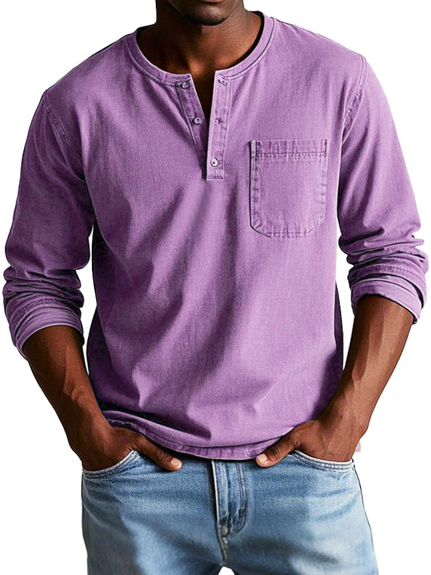 Thomas™ | Classic Long Sleeve Vintage Shirt