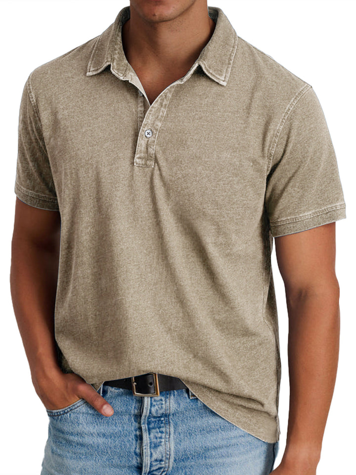Ewaldar – Classic Button-Up Vintage Polo
