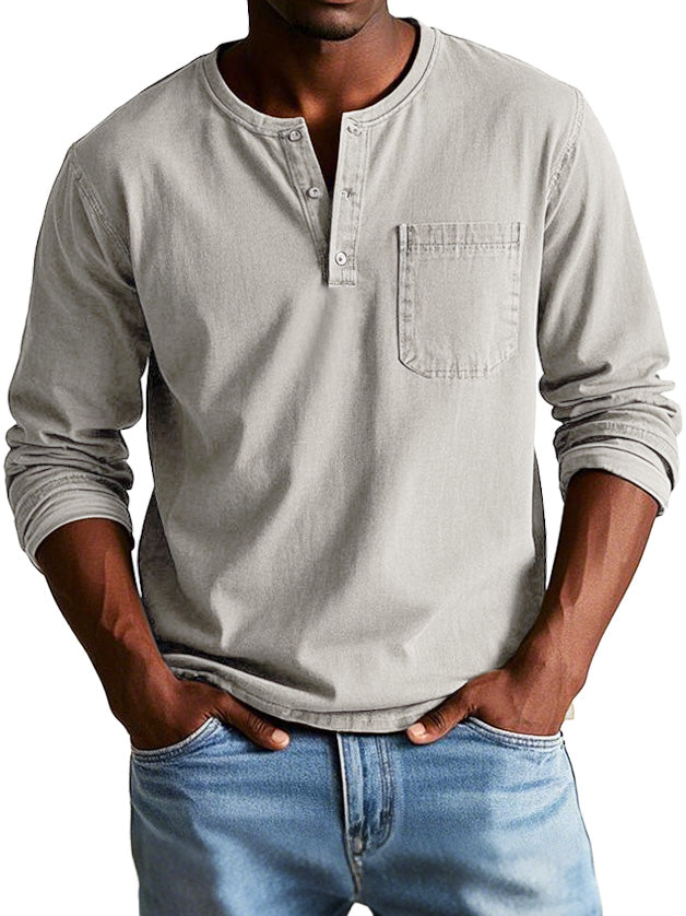 Thomas™ | Classic Long Sleeve Vintage Shirt