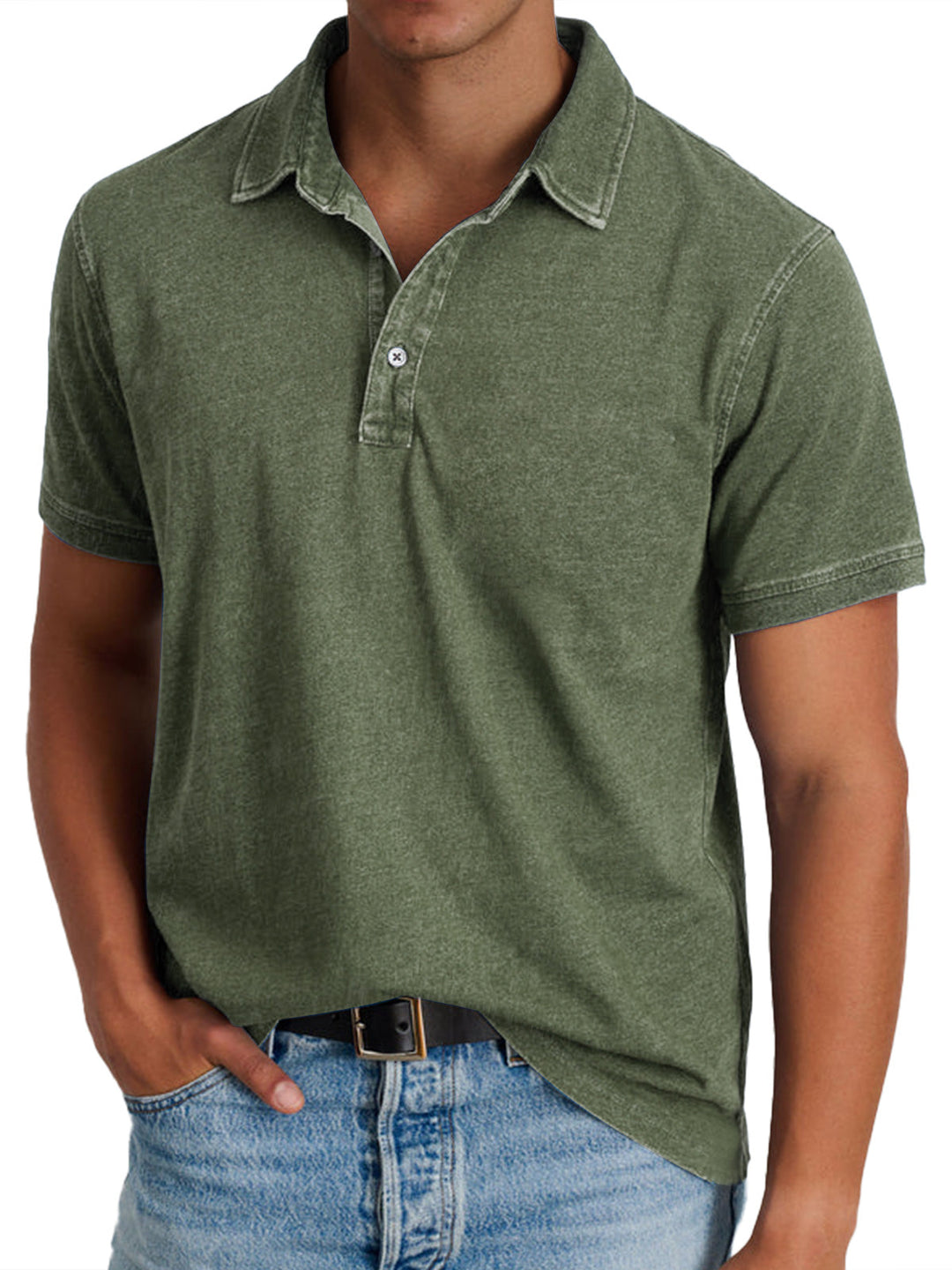 Ewaldar – Classic Button-Up Vintage Polo