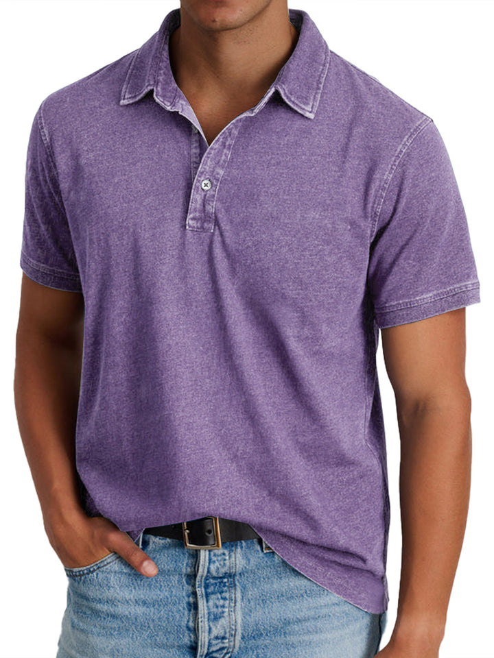 Ewaldar – Classic Button-Up Vintage Polo