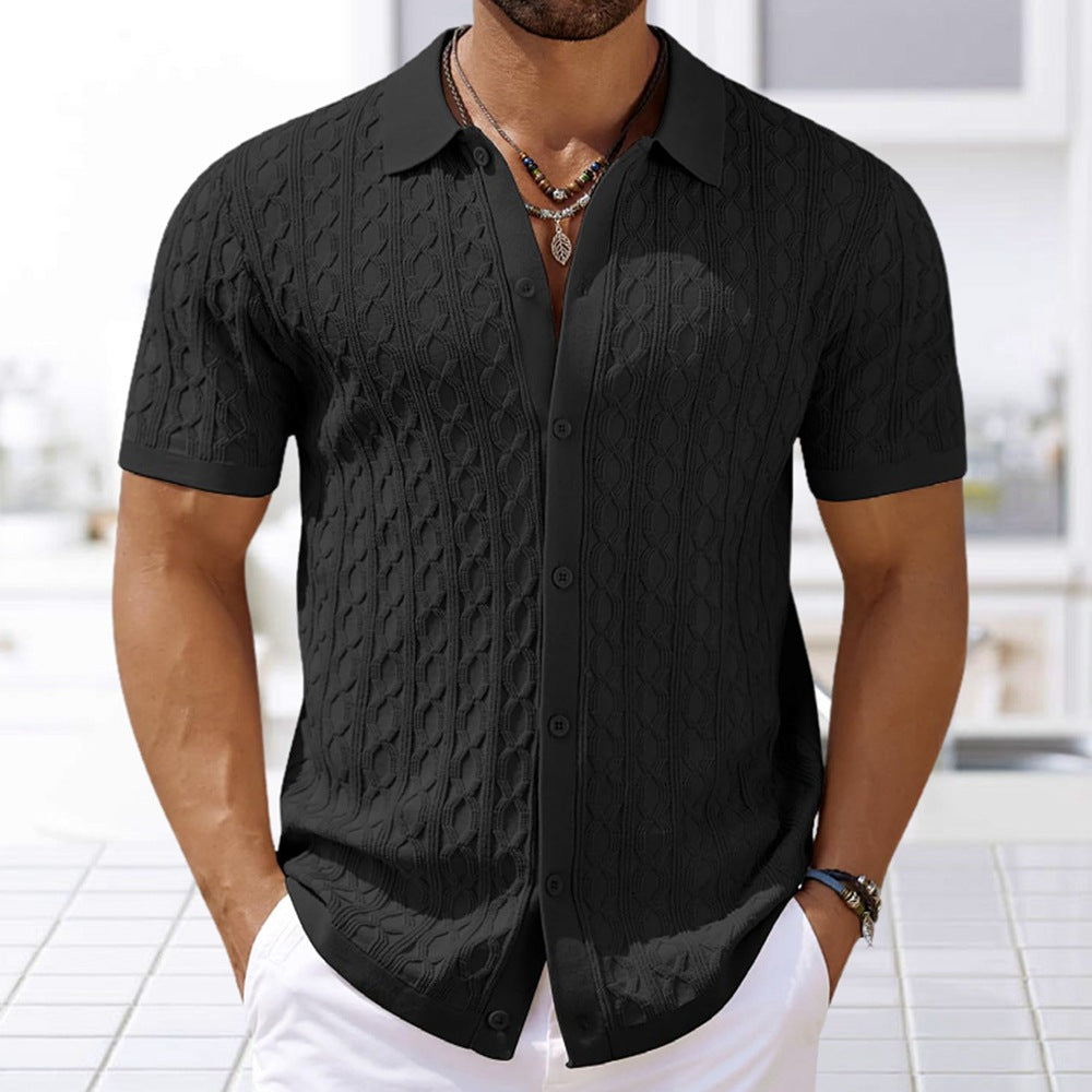 Minno – Short Sleeve Knit Top